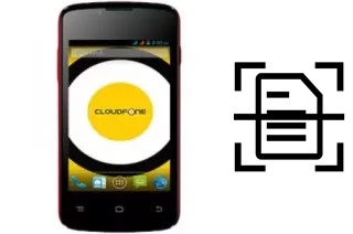 Escanear documento en un CloudFone Ice 352E