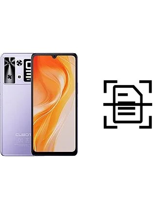 Escanear documento en un Cubot P90