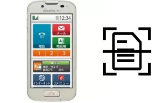 Escanear documento en un DoCoMo F-08E