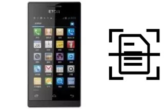 Escanear documento en un Eton T850