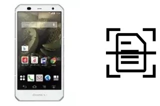 Escanear documento en un Fujitsu Arrows NX F-02G