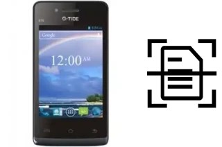 Escanear documento en un G-Tide E70