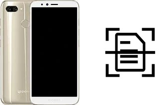 Escanear documento en un Gionee S11 lite