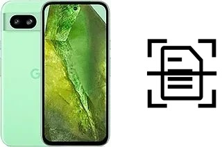 Escanear documento en un Google Pixel 8a