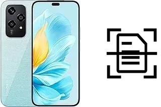 Escanear documento en un Honor 200 Lite