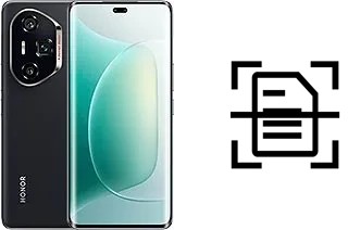 Escanear documento en un Honor 300 Ultra