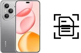 Escanear documento en un Honor 400 Pro