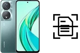 Escanear documento en un Honor 90 Smart