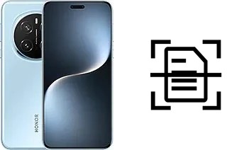 Escanear documento en un Honor Magic7 Pro