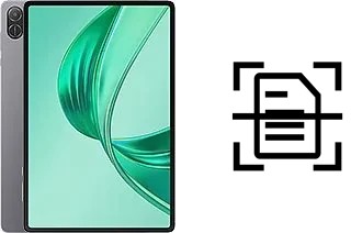 Escanear documento en un Honor Pad X8a