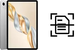 Escanear documento en un Honor Pad X9a
