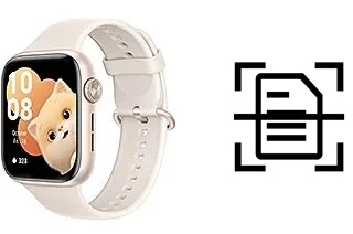 Escanear documento en un Honor Watch 5
