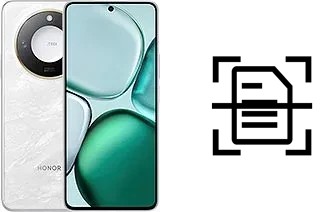 Escanear documento en un Honor X9c Smart