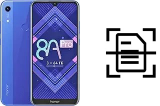 Escanear documento en un Honor 8A Pro