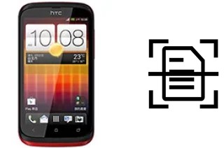 Escanear documento en un HTC Desire Q