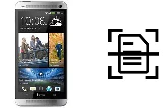 Escanear documento en un HTC One Dual Sim