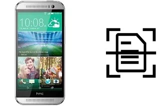 Escanear documento en un HTC One (M8) dual sim