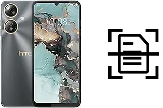 Escanear documento en un HTC Wildfire E5 Plus