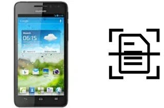 Escanear documento en un Huawei Ascend G615