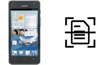 Escanear documento en un Huawei Ascend G526