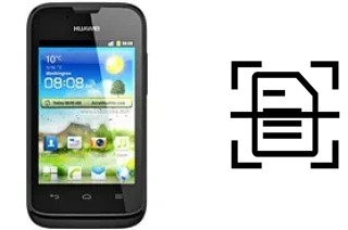 Escanear documento en un Huawei Ascend Y210D