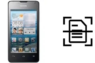 Escanear documento en un Huawei Ascend Y300