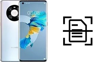 Escanear documento en un Huawei Mate 40E