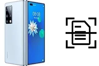 Escanear documento en un Huawei Mate X2