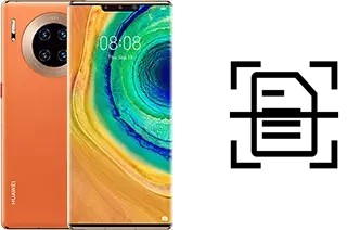 Escanear documento en un Huawei Mate 30E Pro 5G
