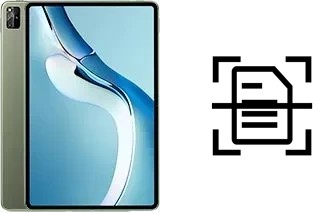 Escanear documento en un Huawei MatePad Pro 12.6 (2021)