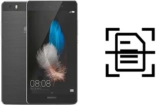 Escanear documento en un Huawei P8lite