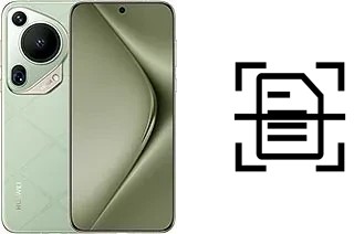 Escanear documento en un Huawei Pura 70 Ultra