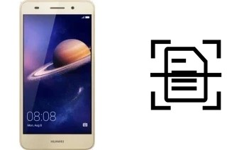 Escanear documento en un Huawei Y6 II