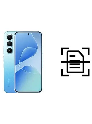 Escanear documento en un Infinix Hot 60 Pro
