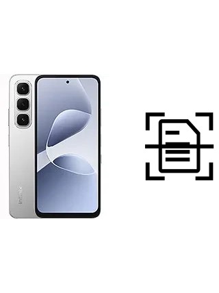 Escanear documento en un Infinix Hot 60i