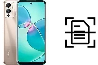 Escanear documento en un Infinix Hot 12 Play NFC