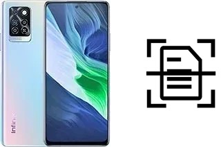 Escanear documento en un Infinix Note 10 Pro NFC