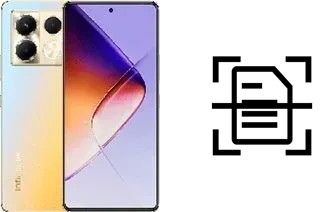 Escanear documento en un Infinix Note 40 5G