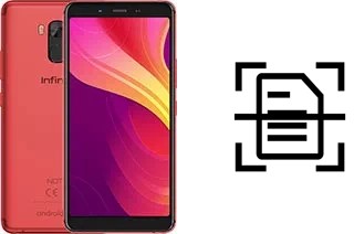 Escanear documento en un Infinix Note 5 Stylus