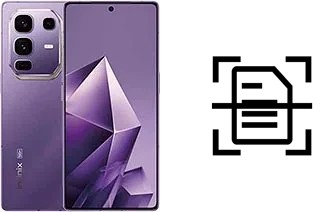 Escanear documento en un Infinix Note 50 Pro+