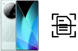 Escanear documento en un Infinix Zero 40 4G