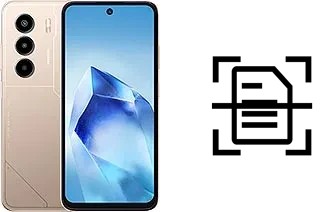 Escanear documento en un itel Power 70