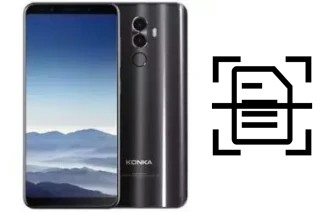 Escanear documento en un Konka S5
