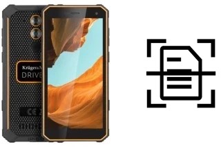 Escanear documento en un Kruger-Matz DRIVE 6S