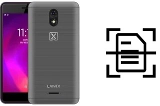 Escanear documento en un Lanix X550