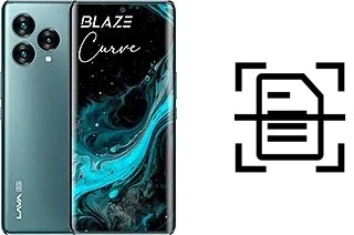 Escanear documento en un Lava Blaze Curve