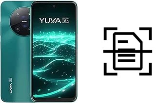 Escanear documento en un Lava Yuva 5G