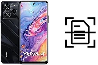 Escanear documento en un Lava Yuva 4