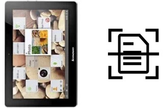 Escanear documento en un Lenovo IdeaPad S2