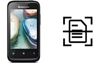 Escanear documento en un Lenovo A269i